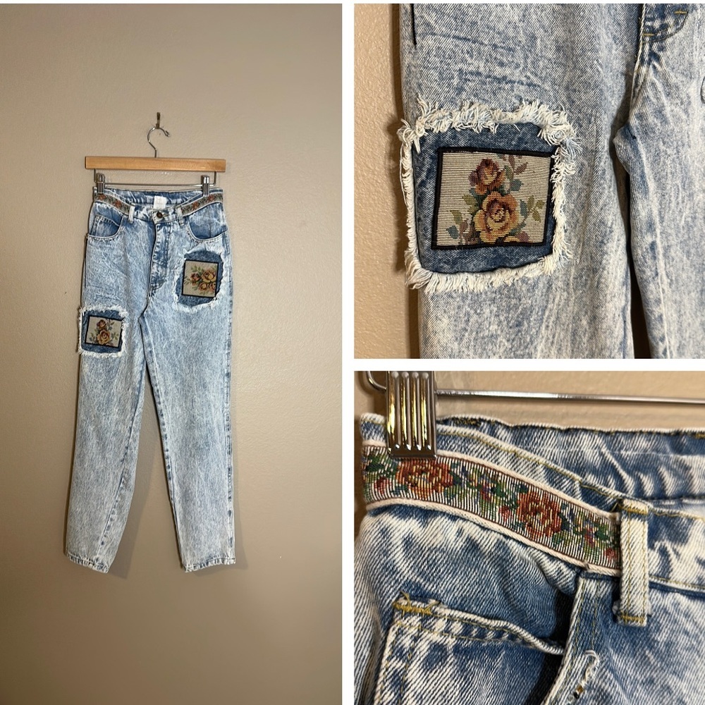 Amazing Vintage High Rise Boyfriend Jeans by Body Blue